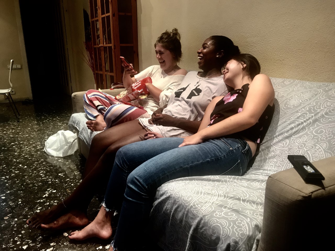 CAPAStudyAbroad_Summer2019_Barcelona_Emma Pyron_Talking With My Rommmates